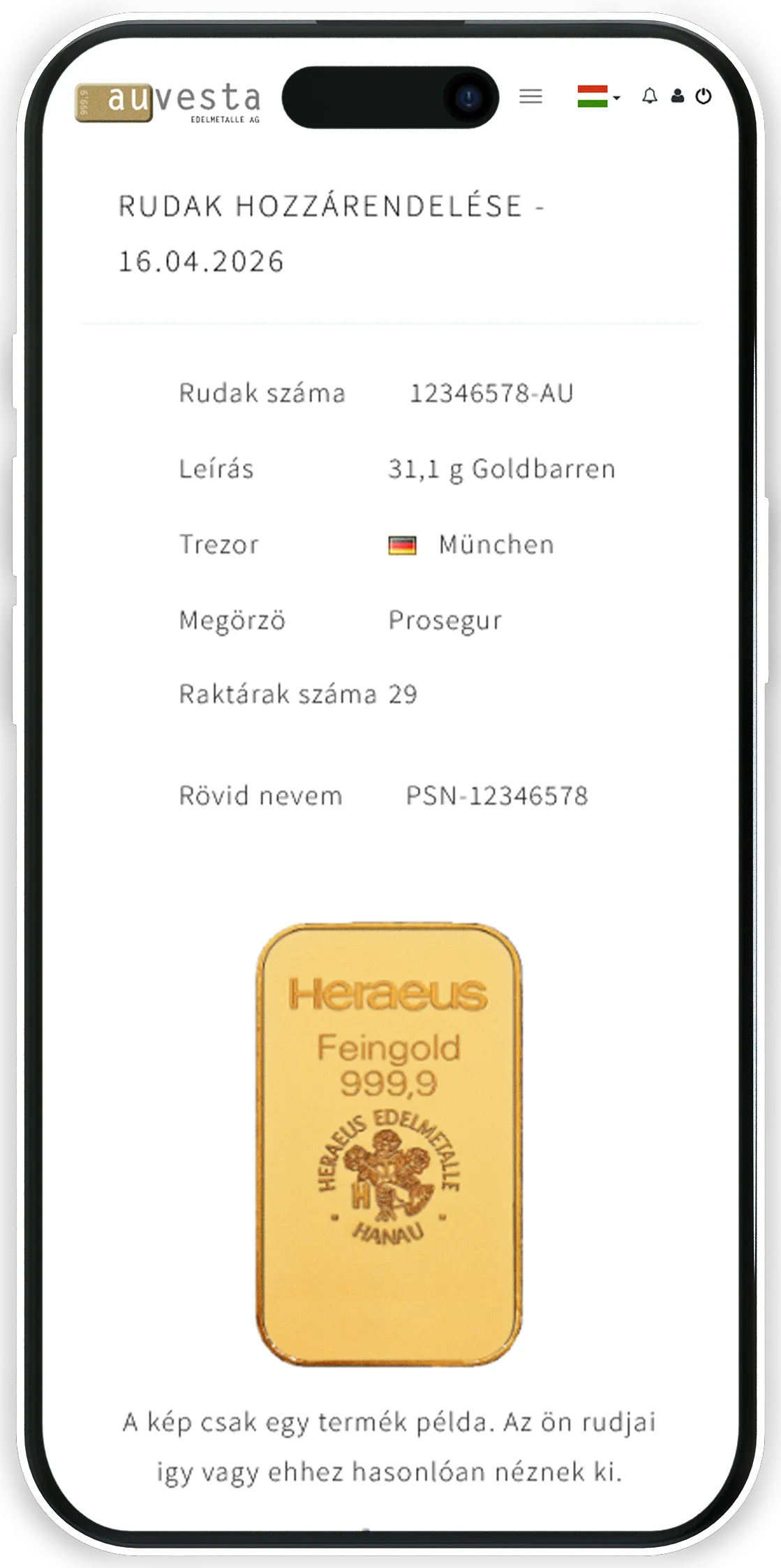 Online letát raktár - minden raktári készlet egy pillantásra